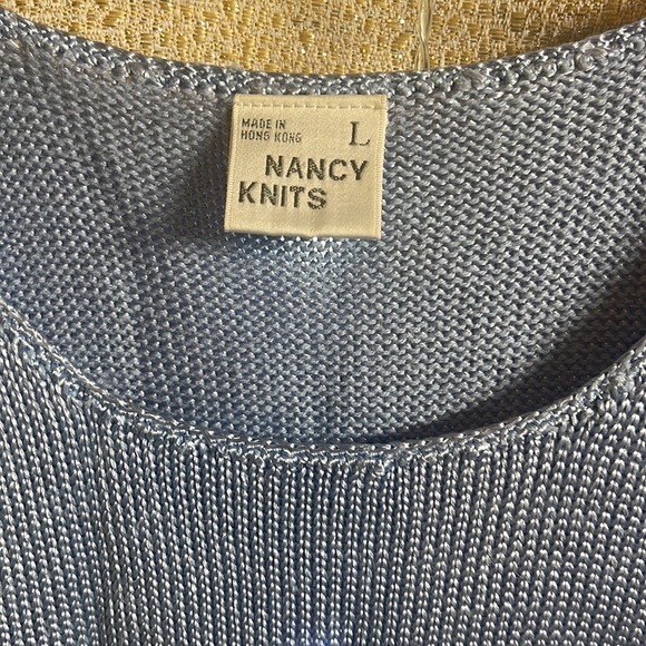 Nancy Knits Vintage Sweater Ribbed Sleeveless Top - Picture 2 of 5